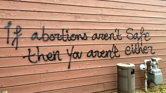 Firebombing, threats, intimidation: The vile face of pro-abortion America