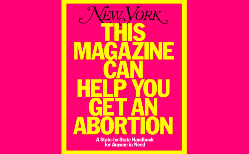 New York Magazine publishes manual on how to get illegal abortions if Roe falls