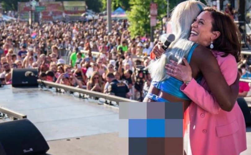 Kamala Harris attended Pride event where kids were exposed to public nudity--and much more
