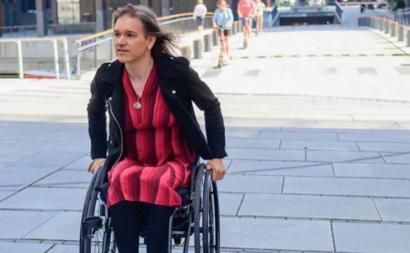 Healthy ‘transabled’ man lives in a wheelchair, tells the media he’s actually a woman paralyzed from waist down