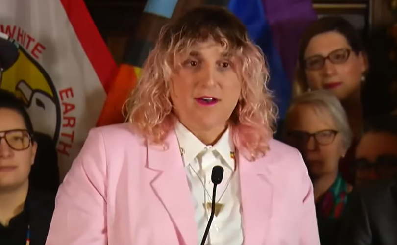 A triumphant decade for cross-dressing men: USA Today gives a man "Woman of the Year"
