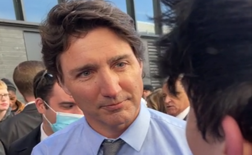 Trudeau will debate a student on abortion--but ran away from pro-lifers
