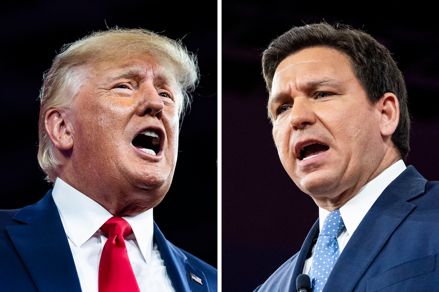 Trump attacks DeSantis from the Left, calls Florida's six week abortion ban "too harsh"